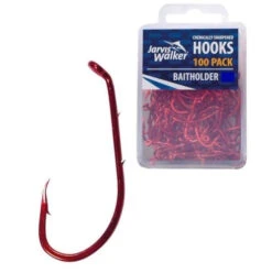 Jarvis Walker Red Baitholder Hooks