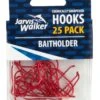 Jarvis Walker Chemically Sharpened Baitholder Hooks 1 Jarvis Walker Chemically Sharpened Baitholder Hooks -Fishing Promotion Shop 909 JW Baitholder Hooks 25pk