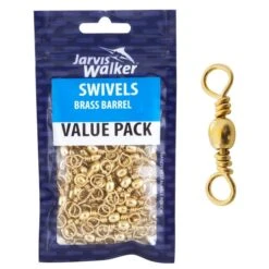 Jarvis Walker Value Swivel Packs -Fishing Promotion Shop 998 JW Swivels Brass Barrel Value Pack 58b332ab 57ee 40ed 8132 dc77b3b0565d