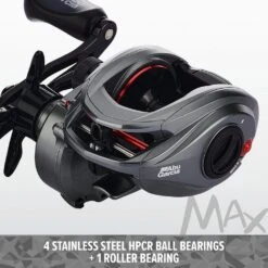 Abu Garcia Max 4 Pro Baitcaster -Fishing Promotion Shop AbuGarica Max4 40 LP Bearing info
