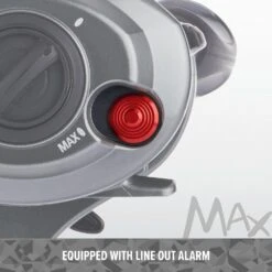 Abu Garcia Max 4 Pro Baitcaster -Fishing Promotion Shop AbuGarica Max4 40 LP LineAlarm info