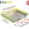 RPM Road Chef Oven Baking Tray -Fishing Promotion Shop BTRCL12VO 1