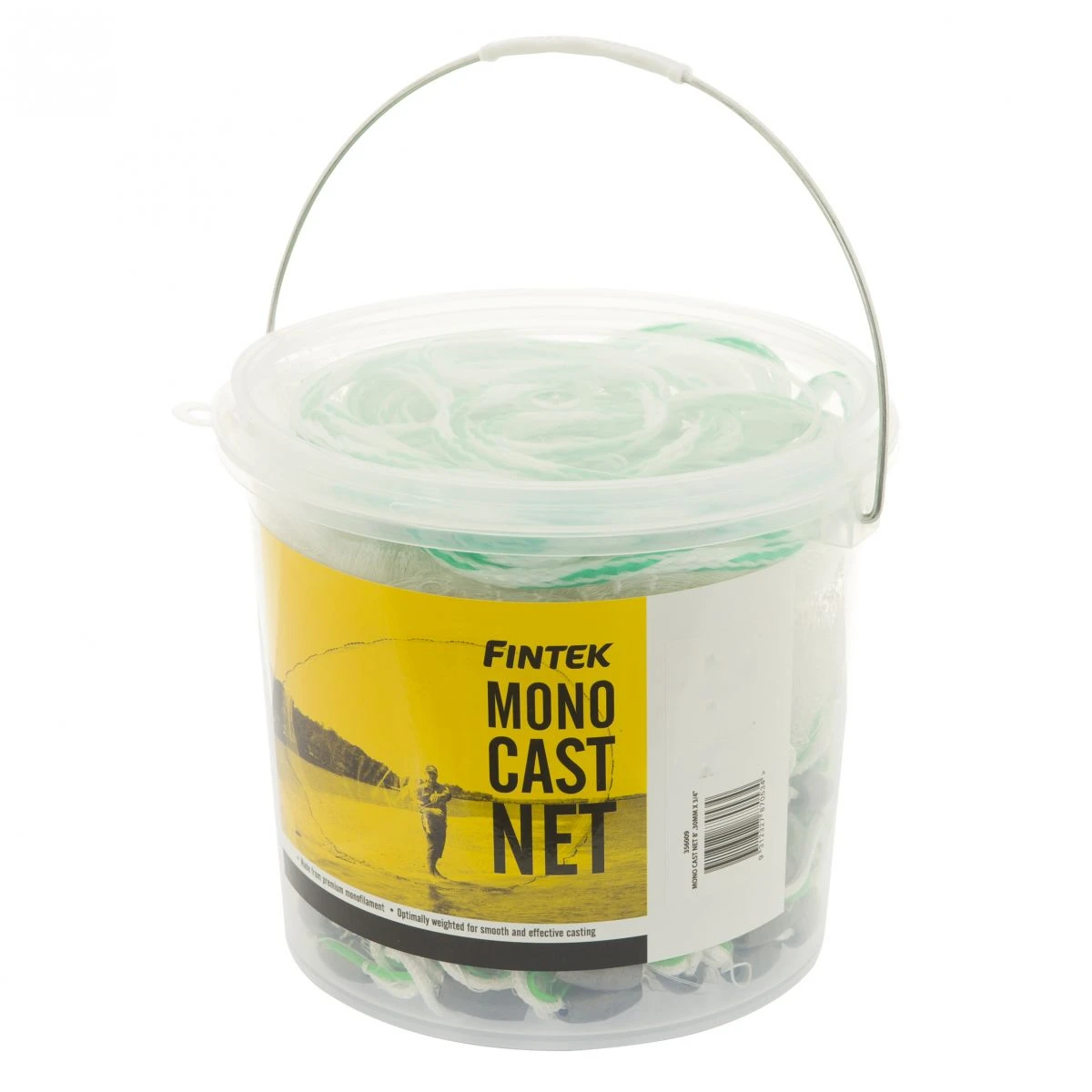 Jarvis Walker Fintek 3/4inch Mono Drawstring Cast Net 3 Jarvis Walker Fintek 3/4inch Mono Drawstring Cast Net