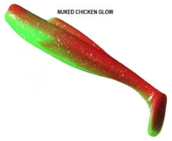 Zman DieZel MinnowZ 4inch -Fishing Promotion Shop Nuked Chicken Glow