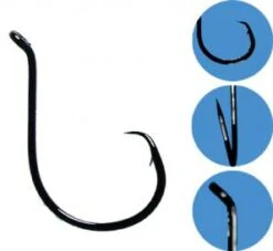 Gamakatsu Black Octopus Circle Hooks