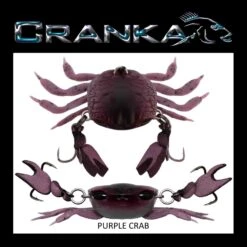Cranka Crab Heavy 50mm 19 Cranka Crab Heavy 50mm -Fishing Promotion Shop PURPLE