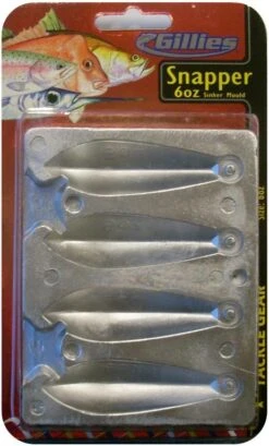 Gillies Sinker Mould Range 21 Gillies Sinker Mould Range -Fishing Promotion Shop SNAPPER 061