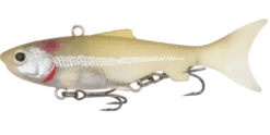 Samaki Viberlicious Thumper Tail -Fishing Promotion Shop Samaki Vibelicious Thumpertail 70mm Whitebait
