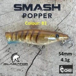 Gladiator Tackle Smash Popper -Fishing Promotion Shop b1