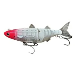 Barambah Lures - Baby Mullet 120mm -Fishing Promotion Shop baby mullet red head