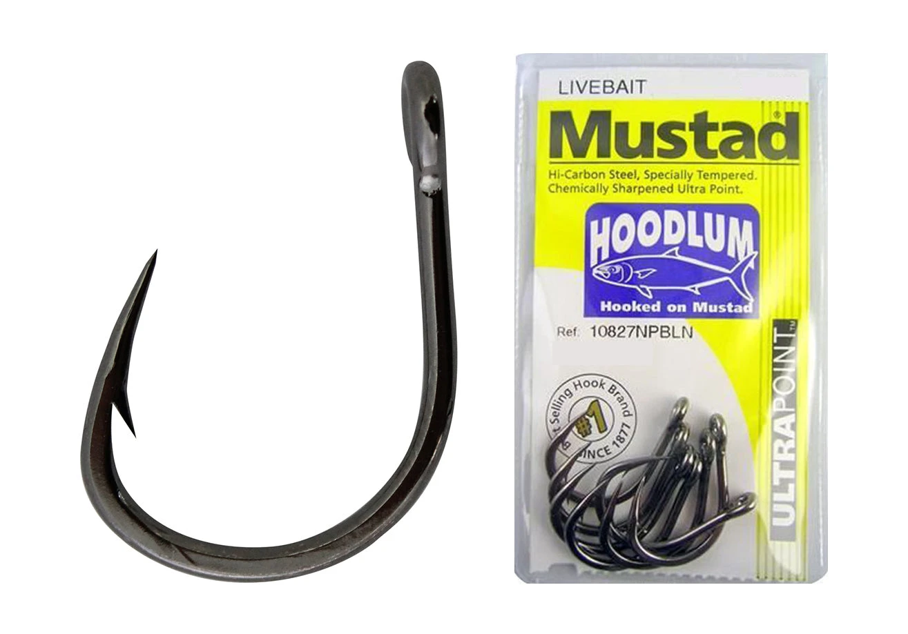 Mustad Hoodlum Pre Pack 3 Mustad Hoodlum Pre Pack