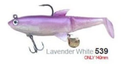 Molix Shad 140 -Fishing Promotion Shop lavender white