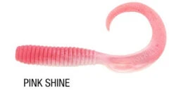 Berkley Gulp 6 Inch Grub Tail -Fishing Promotion Shop pink shine