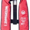 Watersnake Adult Manual Inflatable PFDS -Fishing Promotion Shop red