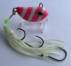 HP Tackle Snapbait Triple Threat Jigs -Fishing Promotion Shop snapbait triple threat pink lumo stripes 155g tackleworld kawana