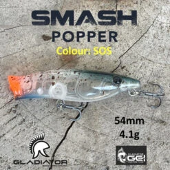 Gladiator Tackle Smash Popper -Fishing Promotion Shop sos