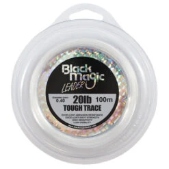 Black Magic Mono Leader Tough -Fishing Promotion Shop tough trace leader 20lb new label