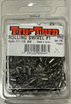 Tru-Turn Rolling Swivels -Fishing Promotion Shop tru turn size 1