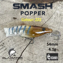 Gladiator Tackle Smash Popper -Fishing Promotion Shop zzz